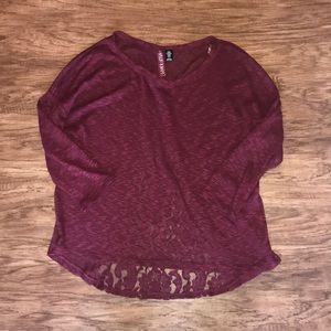 Maroon Long Sleeve